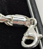 Silver Hallmarked 925, Rope Chain Bracelet with Lobster Clasp, 8", 15.79g