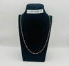 9CT YELLOW GOLD, 375 HALLMARKED CHAIN, 20”, 3.15G, BOXED