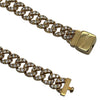 Pandora Gold Pavé Cuban Chain Bracelet - 7 Inches