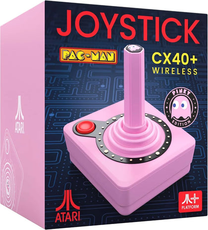 CX40+ Wireless Joystick Pac-Man Edition Pink -Collection Only