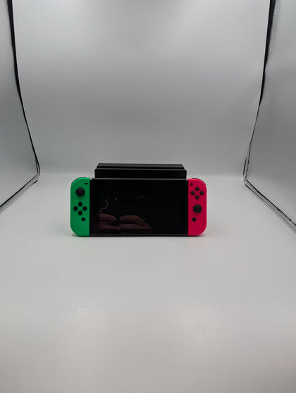 Nintendo Switch with Neon Pink & Green Joy-Cons