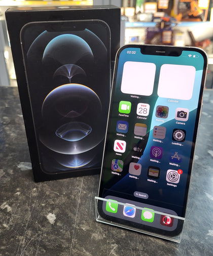 Apple iPhone 12 Pro Max 128GB Silver, Unlocked. Boxed