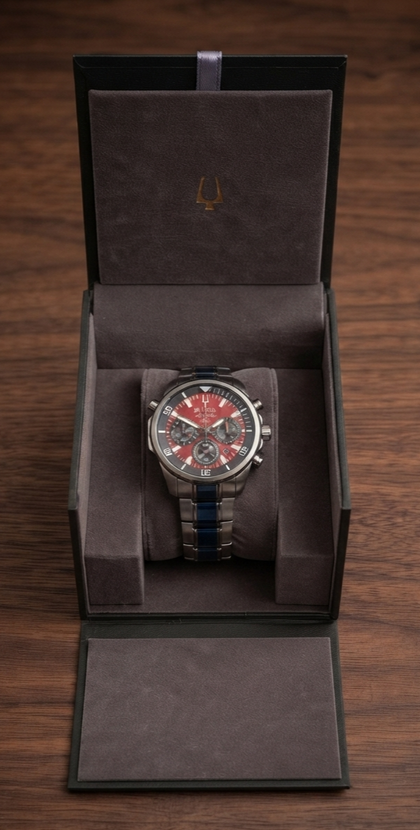 Bulova Men's Marine Star Chronograph Watch (98B350)
