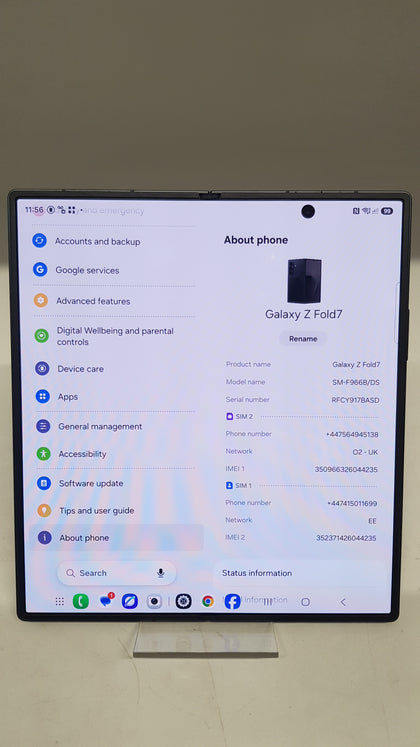 Samsung Galaxy Z Fold7