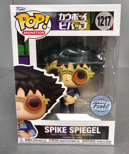 Funko Pop Anime Cowboy Bebop Spike Spiegel With Noodles 1217 **Collection Only**.
