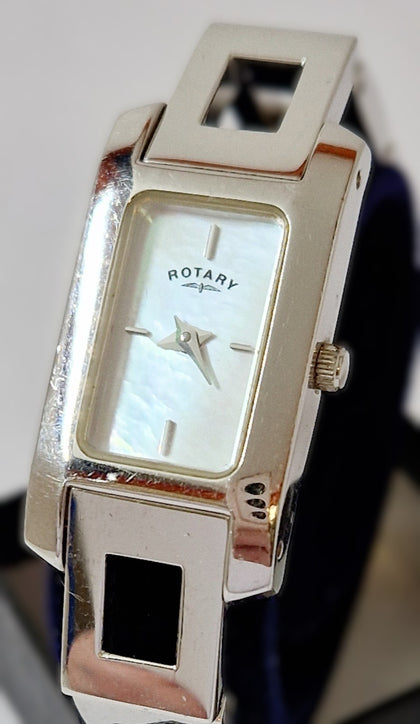 Rotary Rectangle Ladies Watch