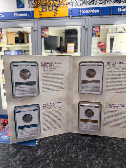 SAMLERHUSET JOURNEY THROUGH THE ROMAN EMPIRE 10 COIN SET