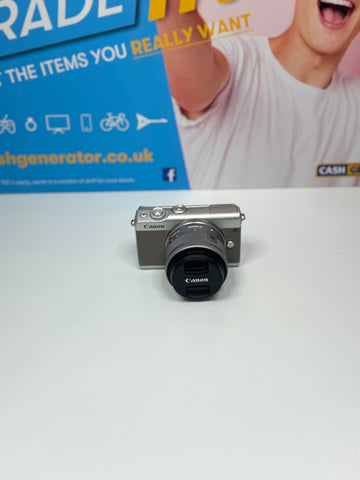 Canon EOS M100 Mirrorless Digital Camera - EF-M 15-45mm Lens