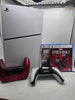 ps 5 slim disc edition bundle, 2 controller, 2 games