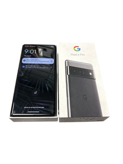 Google - Pixel 6 Pro 256GB Unlocked - Stormy Black