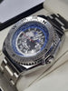 Swan & Edgar World Compass Steel Watch