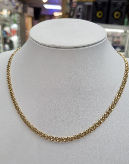 9CT GOLD 18” CHAIN