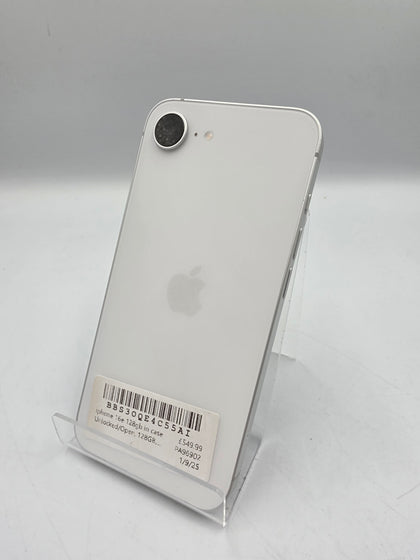 Apple iphone 16e 128gb White