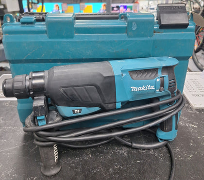 Makita HR2670 240V SDS+ 3-Mode Rotary Hammer Drill – Heavy Duty with Carry Case
