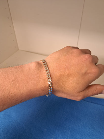 925 Silver Bracelet - 8.84g - 7.5Inch - Great Yarmouth