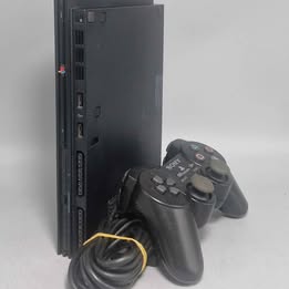 Playstation 2 Slimline Console, Black, Unboxed