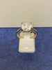 9ct Gold Ring (Size P) Apx 4.6g