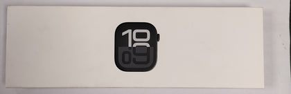 Apple Watch Series 10 - 42mm - GPS - Jet Black Aluminium Case - Black Sport Band - M/L