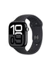 Apple Watch Series 10 - 46mm - GPS - Jet Black Aluminium Case - Black Sport Band