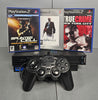 Sony Playstation 2 Console, Black + 3 Games