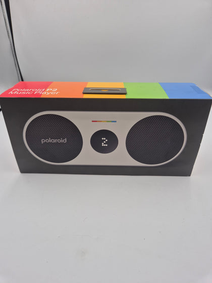 Polaroid P2 Music Player (white & Black ) - Portable Wireless/Sealed