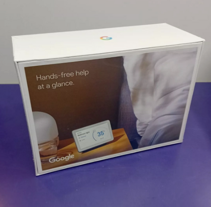 **SEALED** Google Nest HUB **Charcoal Grey + Black**