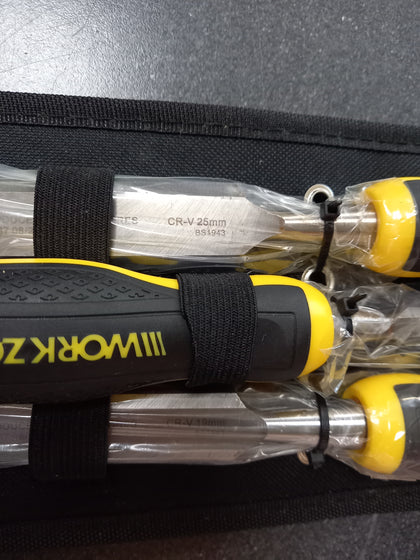 Work Zone 3 Piece Chisel Set
