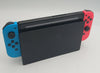Nintendo Switch 32GB black console with  Neon Red/Blue  joycons, dock, charger and cradle