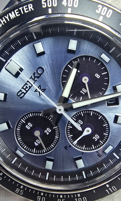 Seiko Men's Prospex Crystal Trophy Speedtimer Solar Chronograph Watch