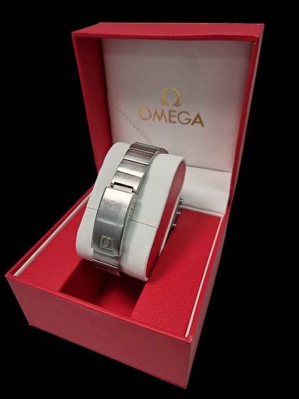 DX Omega Quartz Seamster Olympics Montreal Albatross From 1976 - Steel Bracelet - With Non-Original Box