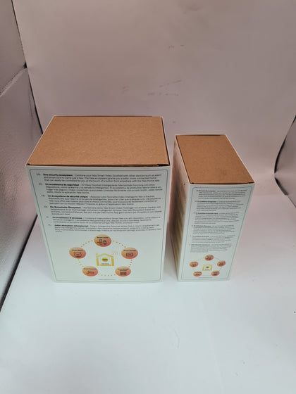 Yale Doorbell White Hybrid Video doorbell WITH CHIME NEW SEALED IN BOX