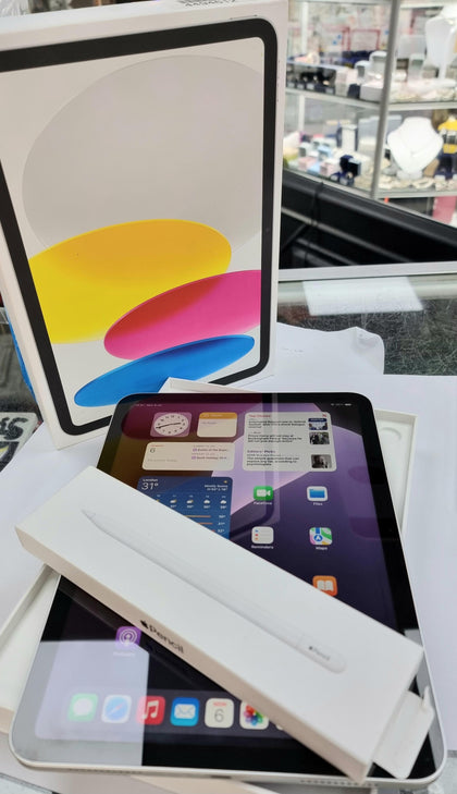 Ipad 10th Gen Silver 64gb With Apple Pencil