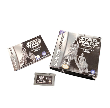 Star Wars Trilogy Apprentice of The Force for Nintendo GameBoy Advance COLLECTION ONLY