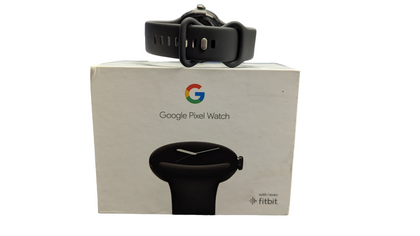 Google Pixel Watch Matte Black Case/Obsidian Active Band**Boxed**