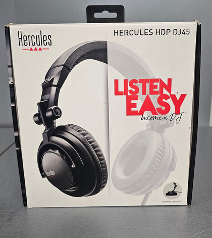 **Sale** Hercules HDP DJ45 – Professional-Quality DJ Headphones **Collection Only**