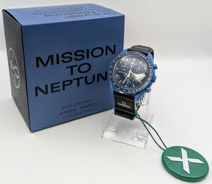 Swatch x Omega Moon swatch mission to Neptune Watch - with Box