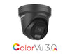 Hikvision DS-2CD2387G3-LI2UY/B Black 8MP Smart Hybrid Light with ColorVu Fixed Turret Network Camera