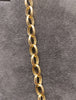 9ct Yellow Gold Modern Belcher Chain -  18"