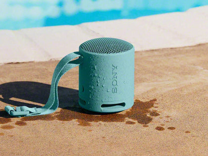 Sony XB100 Portable Bluetooth Speaker (Blue).