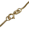 9ct 1.5gram 18" chain with heart pendant, Hallmarked