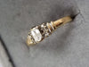 18ct Gold Diamond Ring Size M