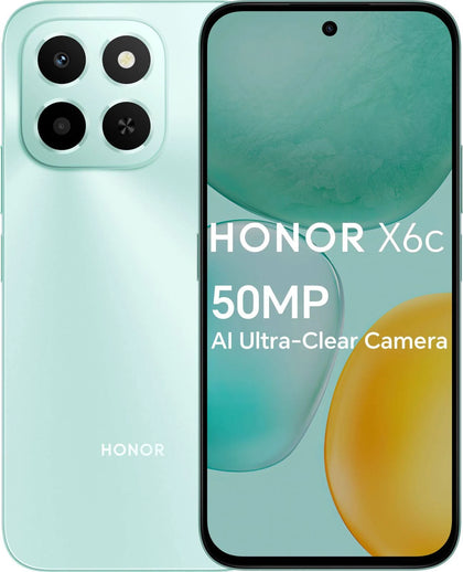Honor X6c - 128 GB, Cyan