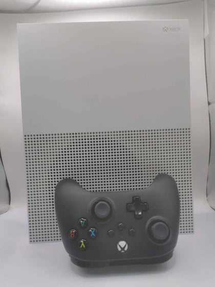 Microsoft Xbox One S Console, 1TB, White, Wired controller , Unboxed