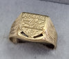 9ct Gold Arsenal Ring Size T