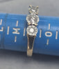 9ct Yellow Gold 3 Stone Diamond Ring Size "N"