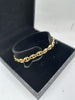 9CT Yellow Gold Bracelet Chain - 7" Long - 9.52 Grams