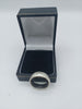 9k White Gold promise ring "forever & Always" engraved inside 9.1G Hallmarked(375)&Tested Size V