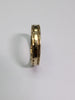 14CT GOLD PATTERNED WEDDING BAND RING
