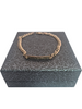 9CT ROSE GOLD CURBE BRACELET ,WEIGHT 4.4G,LENGHT 8"