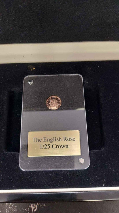 boxed diana 60 english rose 1/25